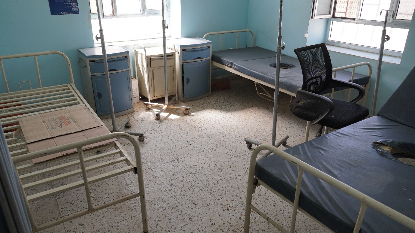Hospital Beds in a hospital room